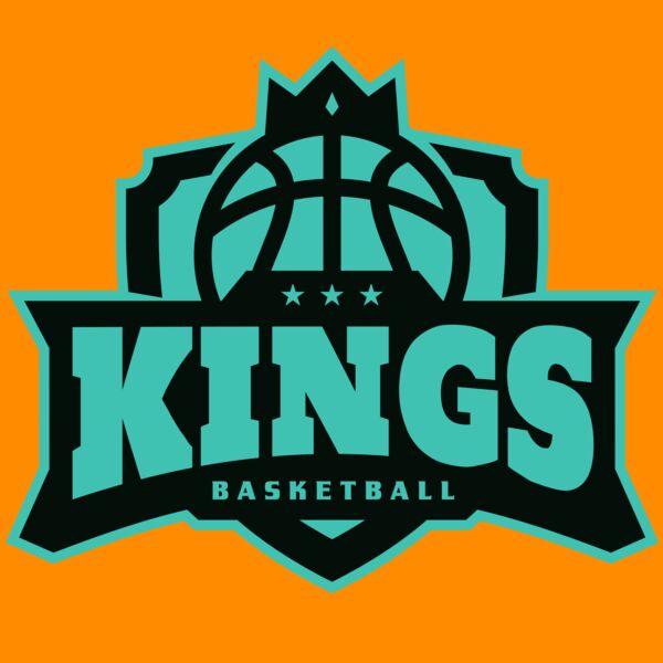 Kings Basketball Logo Template Thumbnail