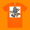 Mens Block Tee (Safety Colours) Thumbnail