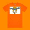 Mens Block Tee (Safety Colours) Thumbnail