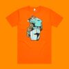 Mens Block Tee (Safety Colours) Thumbnail