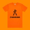 Mens Block Tee (Safety Colours) Thumbnail